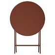 HESPERIDE - Table de jardin Greensboro 2 places pliable D60cm acajou - vignette