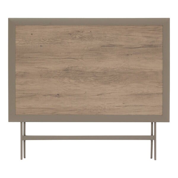 HESPERIDE - Table de jardin 4 places Azua pliable café 110x71cm - large