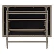 HESPERIDE - Table de jardin 4 places Azua pliable café 110x71cm - vignette