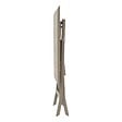 HESPERIDE - Table de jardin 4 places Azua pliable café 110x71cm - vignette