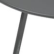 HESPERIDE - Table d'appoint de jardin Saona D90cm gris graphite - vignette