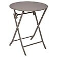 HESPERIDE - Table de jardin Greensboro 2 places pliable café D40cm - vignette