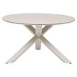 HESPERIDE - Table de jardin 6 places Oryon D130cm argile - vignette
