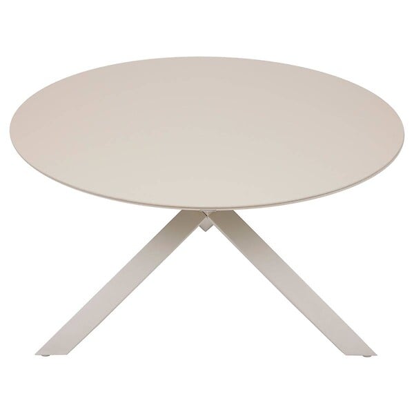 HESPERIDE - Table de jardin 6 places Oryon D130cm argile - large