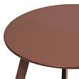 HESPERIDE - Table d'appoint de jardin Saona D50cm acajou - vignette