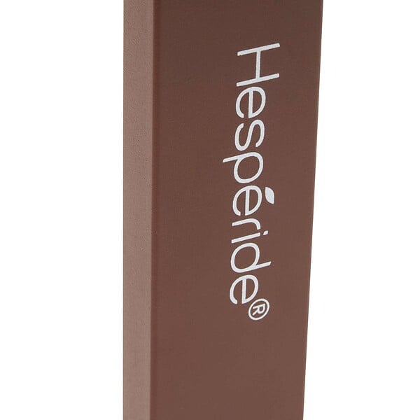 HESPERIDE - Table d'appoint de jardin Saona D50cm acajou - large