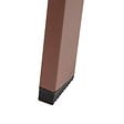 HESPERIDE - Table d'appoint de jardin Saona D50cm acajou - vignette