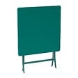 HESPERIDE - Table de jardin 2 places Greensboro pliable 70x70cm vert opale - vignette