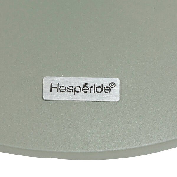 HESPERIDE - Table d'appoint de jardin Soletia 40x40x50cm vert laurier - large