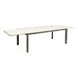 HESPERIDE - Table de jardin 12 places Luzane extensible argile - vignette