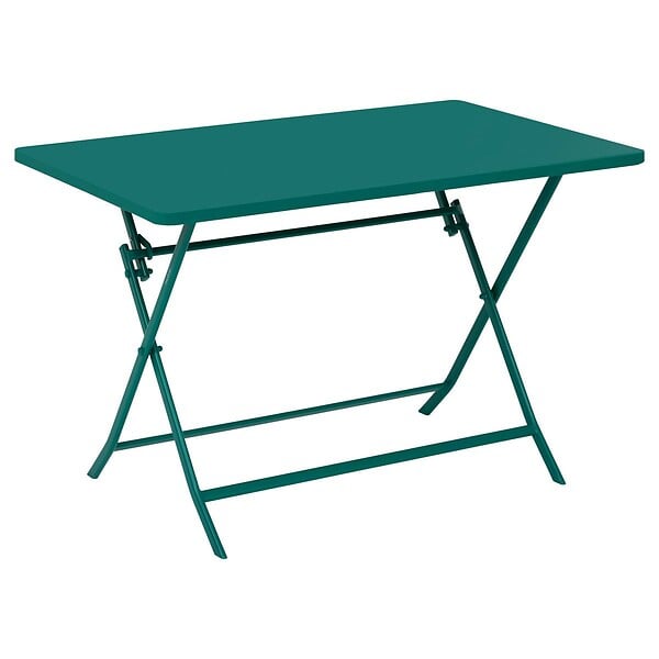 HESPERIDE - Table de jardin 4 places Greensboro pliables 110x70cm vert opale - large