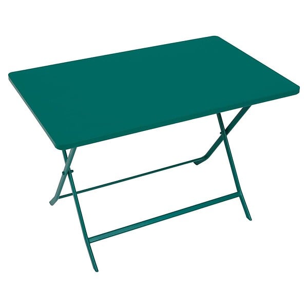 HESPERIDE - Table de jardin 4 places Greensboro pliables 110x70cm vert opale - large