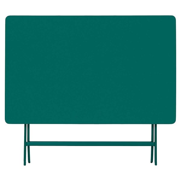 HESPERIDE - Table de jardin 4 places Greensboro pliables 110x70cm vert opale - large