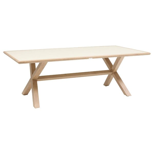 HESPERIDE - Table de jardin 8 places Axiome argile - large