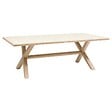 HESPERIDE - Table de jardin 8 places Axiome argile - vignette