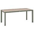 HESPERIDE - Table de jardin 6 places Evasion beige lin/laurier - vignette
