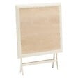 HESPERIDE - Table de jardin 2 places Azua pliable beige 71x71cm - vignette