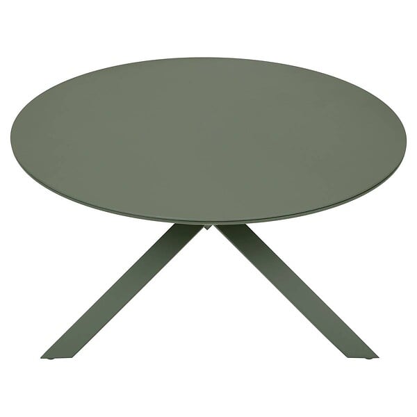 HESPERIDE - Table de jardin 6 places Oryon D130cm vert laurier - large