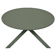HESPERIDE - Table de jardin 6 places Oryon D130cm vert laurier - vignette
