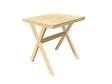 HESPERIDE - Table de jardin 2 places Xenia eucalyptus 70x70cm - vignette