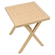 HESPERIDE - Table de jardin 2 places Xenia eucalyptus 70x70cm - vignette