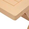 HESPERIDE - Table de jardin 2 places Xenia eucalyptus 70x70cm - vignette