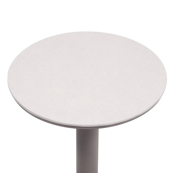 HESPERIDE - Table d'appoint de jardin Soletia 40x40x50cm café - large