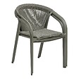 HESPERIDE - Fauteuil de jardin empilable Riu vert laurier - vignette