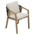 HESPERIDE - Fauteuil de jardin Mylore vert laurier - vignette
