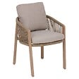 HESPERIDE - Fauteuil de jardin Nelora beige - vignette