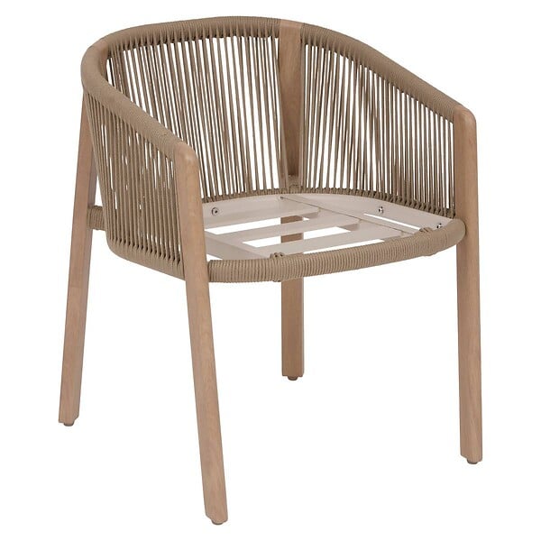 HESPERIDE - Fauteuil de jardin Nelora beige - large