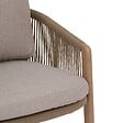 HESPERIDE - Fauteuil de jardin Nelora beige - vignette