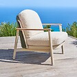 HESPERIDE - Fauteuil de salon de jardin Mylore argile - vignette