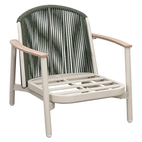 HESPERIDE - Fauteuil de salon de jardin Mylore argile - large