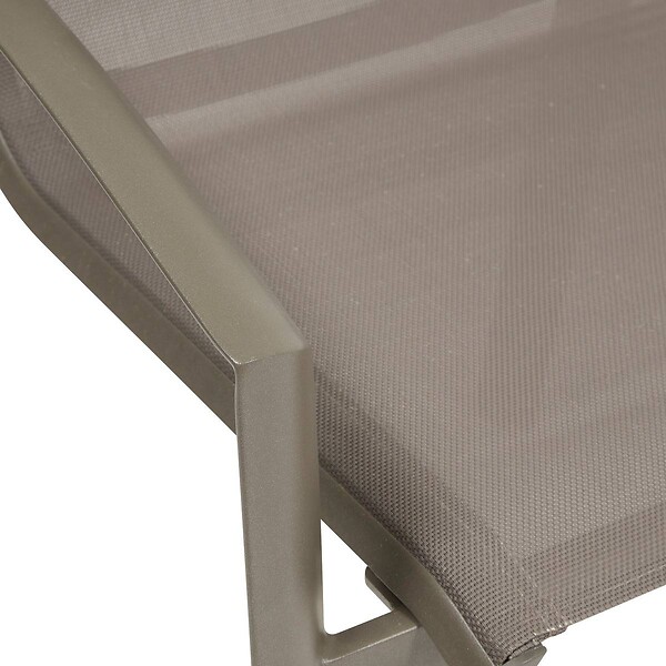 HESPERIDE - Fauteuil de jardin Axant noisette/café - large