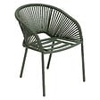 HESPERIDE - Fauteuil de jardin Oryon empilable vert laurier - vignette