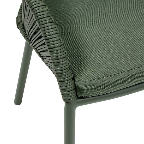 HESPERIDE - Fauteuil de jardin Oryon empilable vert laurier - large