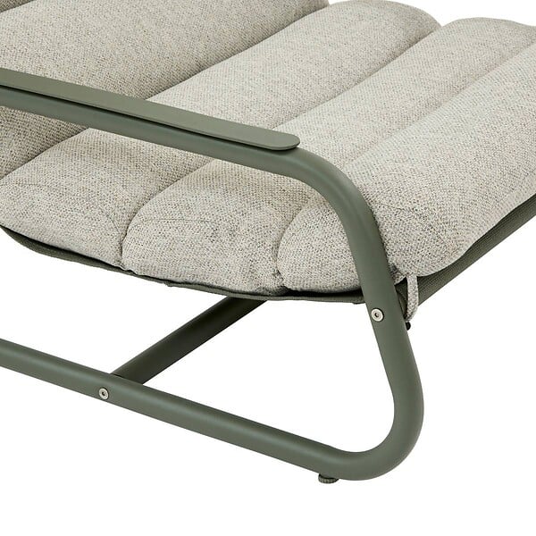 HESPERIDE - Fauteuil de jardin Celestam 2 places vert laurier - large