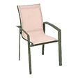 HESPERIDE - Fauteuil de jardin Axant beige lin/laurier - vignette