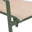 HESPERIDE - Fauteuil de jardin Axant beige lin/laurier - vignette