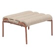 HESPERIDE - Fauteuil relax de jardin Solani acajou - vignette