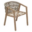 HESPERIDE - Fauteuil de jardin Mylore beige - vignette