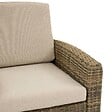 HESPERIDE - Fauteuil de salon de jardin Selenim beige ficelle - vignette