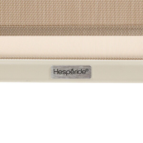 HESPERIDE - Fauteuil de jardin empilable Essentia argile - large