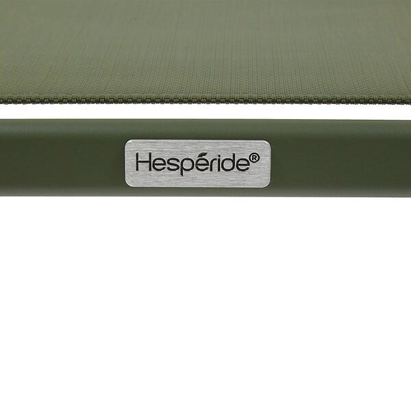 HESPERIDE - Fauteuil de jardin Piazza empilable vert laurier - large
