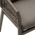 HESPERIDE - Lot de 2 fauteuils de jardin Oriengo café - vignette