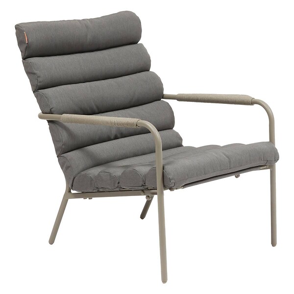 HESPERIDE - Fauteuil relax de jardin Solani café - large