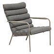 HESPERIDE - Fauteuil relax de jardin Solani café - vignette