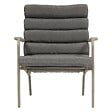 HESPERIDE - Fauteuil relax de jardin Solani café - vignette