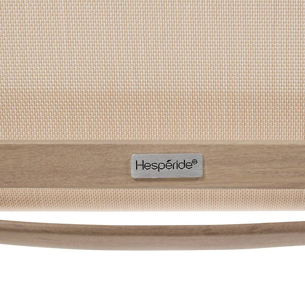 HESPERIDE - Fauteuil de jardin Axant beige lin/miel - large